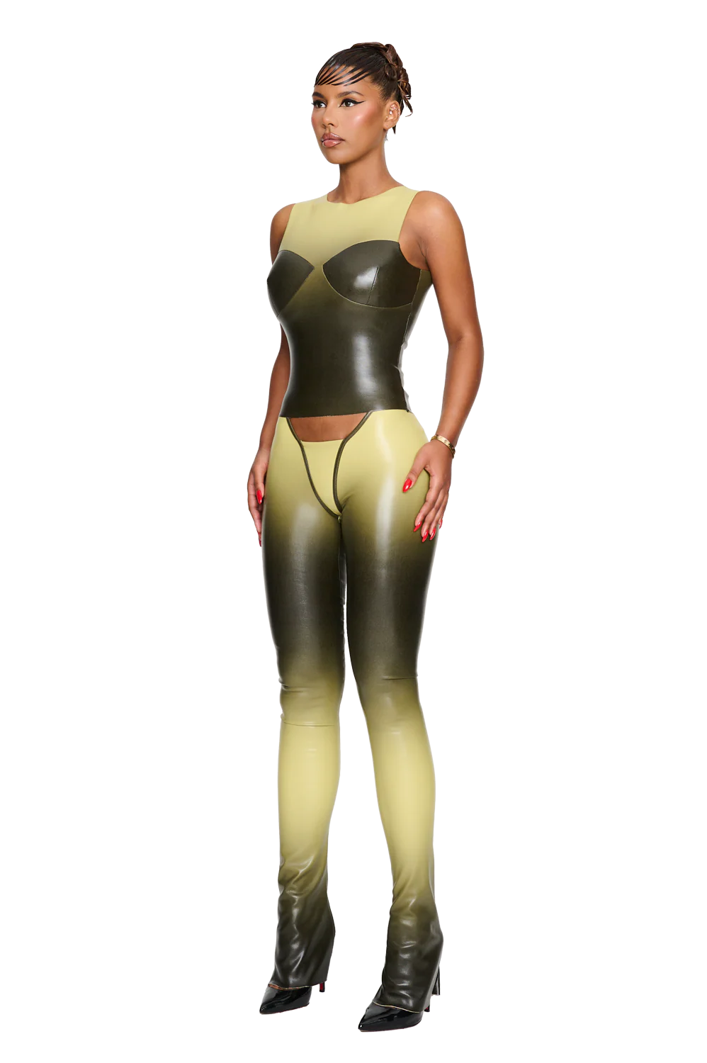Aviles Top - Plantain Skin - Image 2