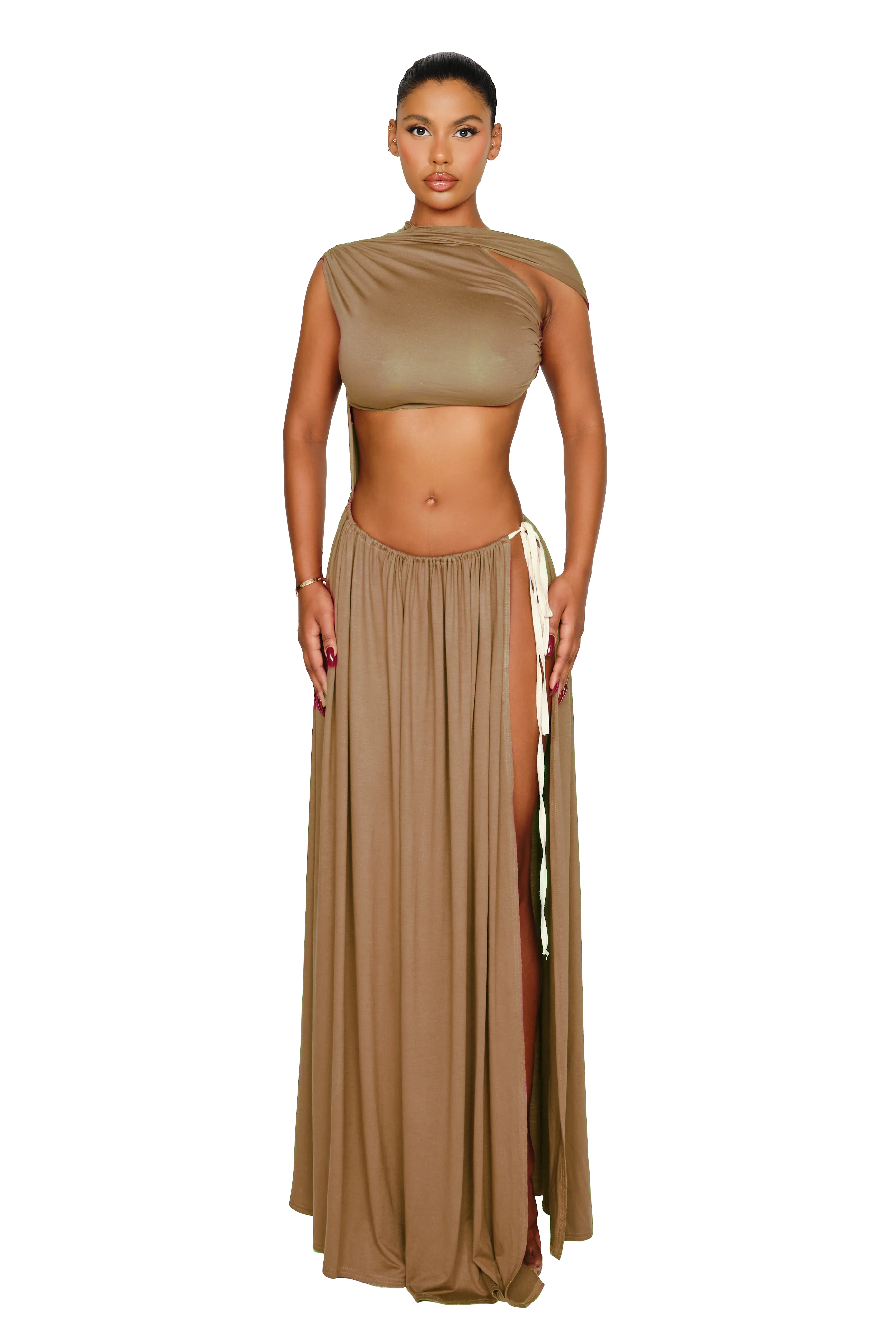 Caroni Dress - Burnt Sand
