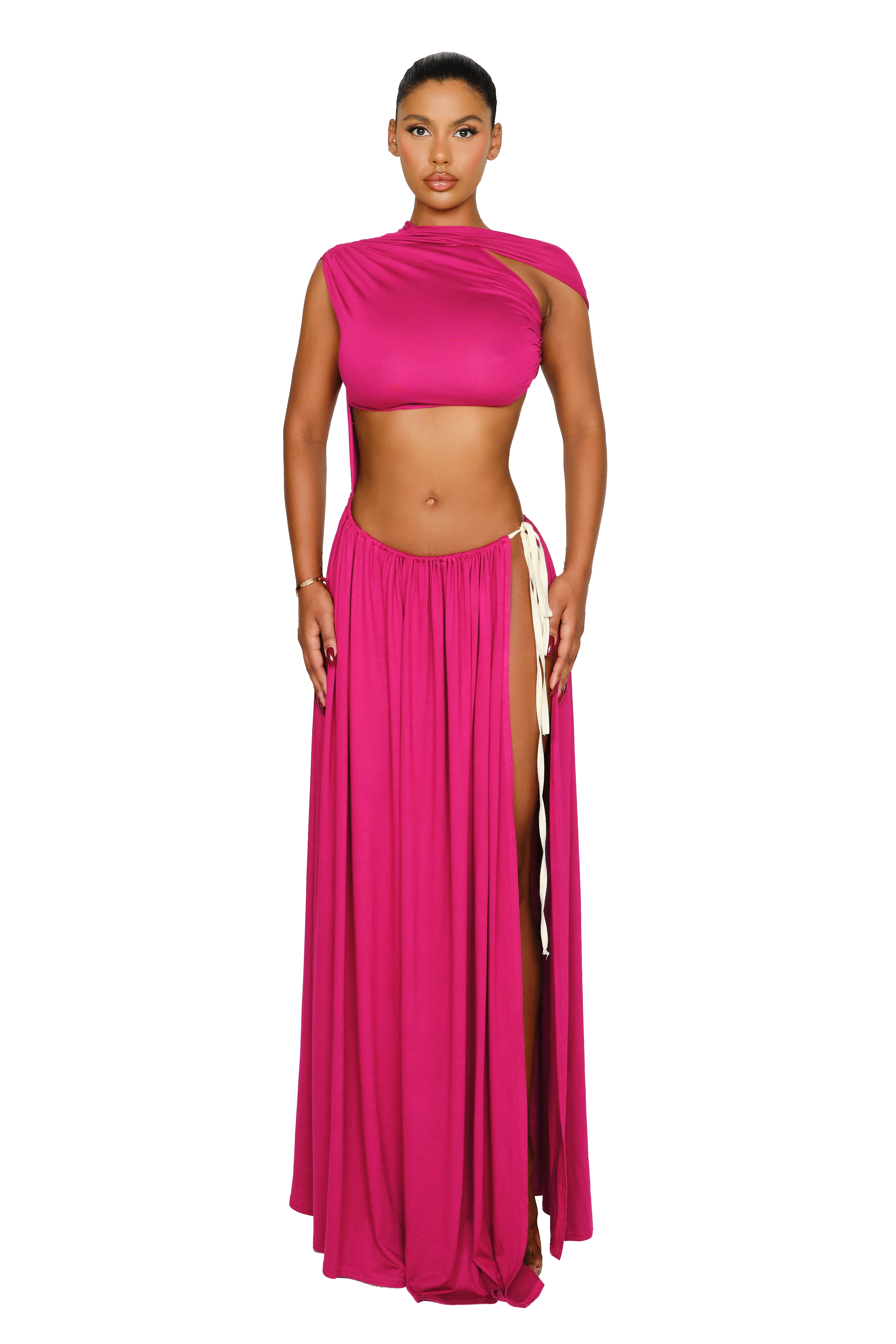 Caroni Dress - Dragon Fruit