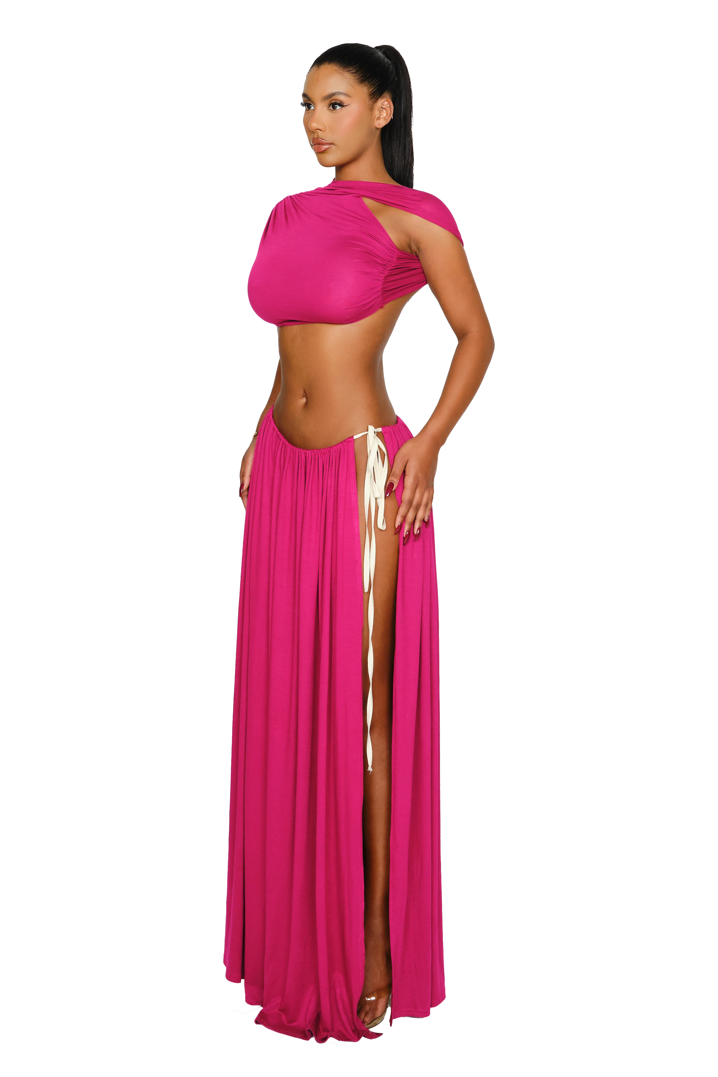 Caroni Dress - Dragon Fruit - Image 2
