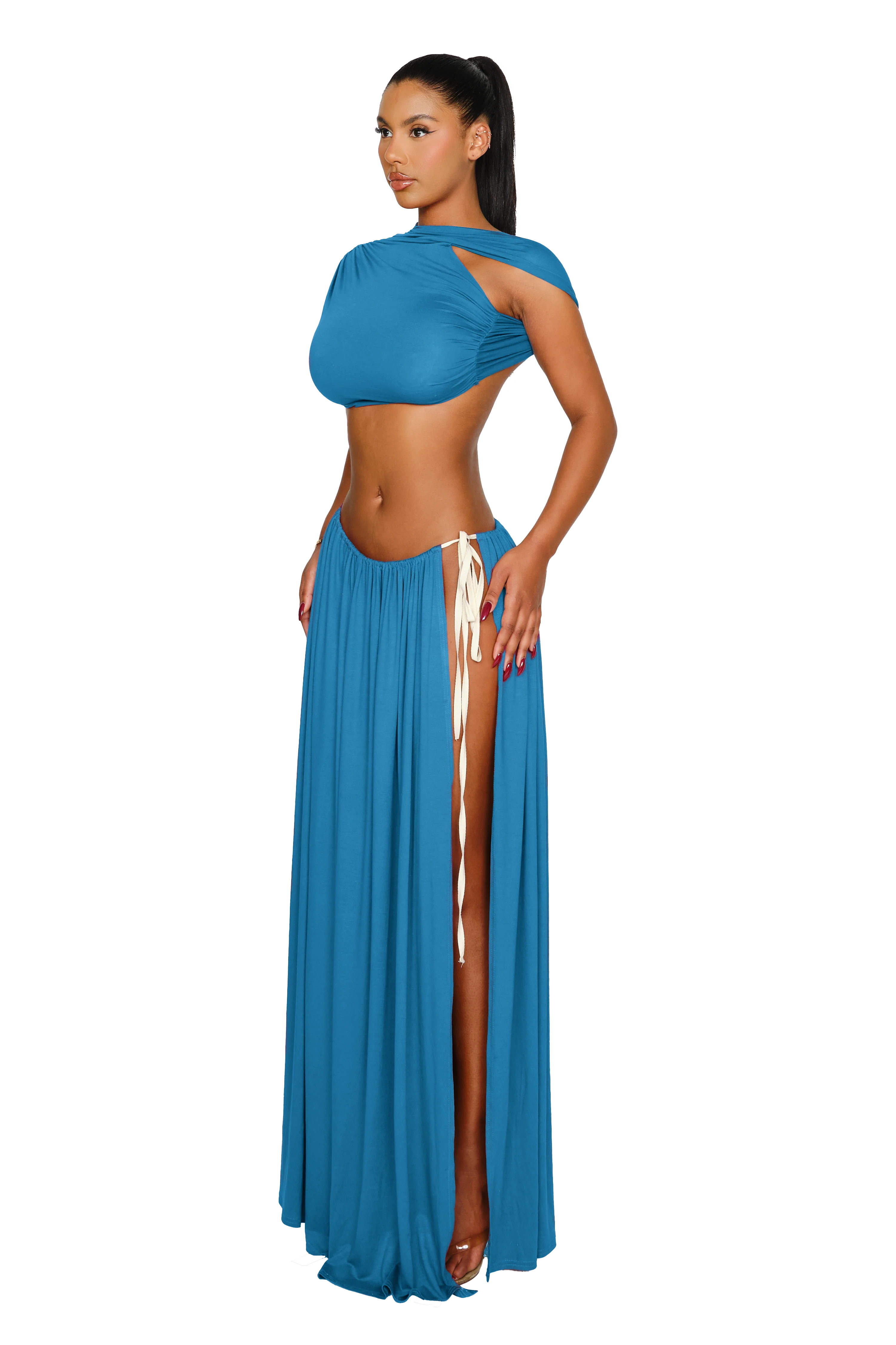 Caroni Dress - Marine Blue - Image 2