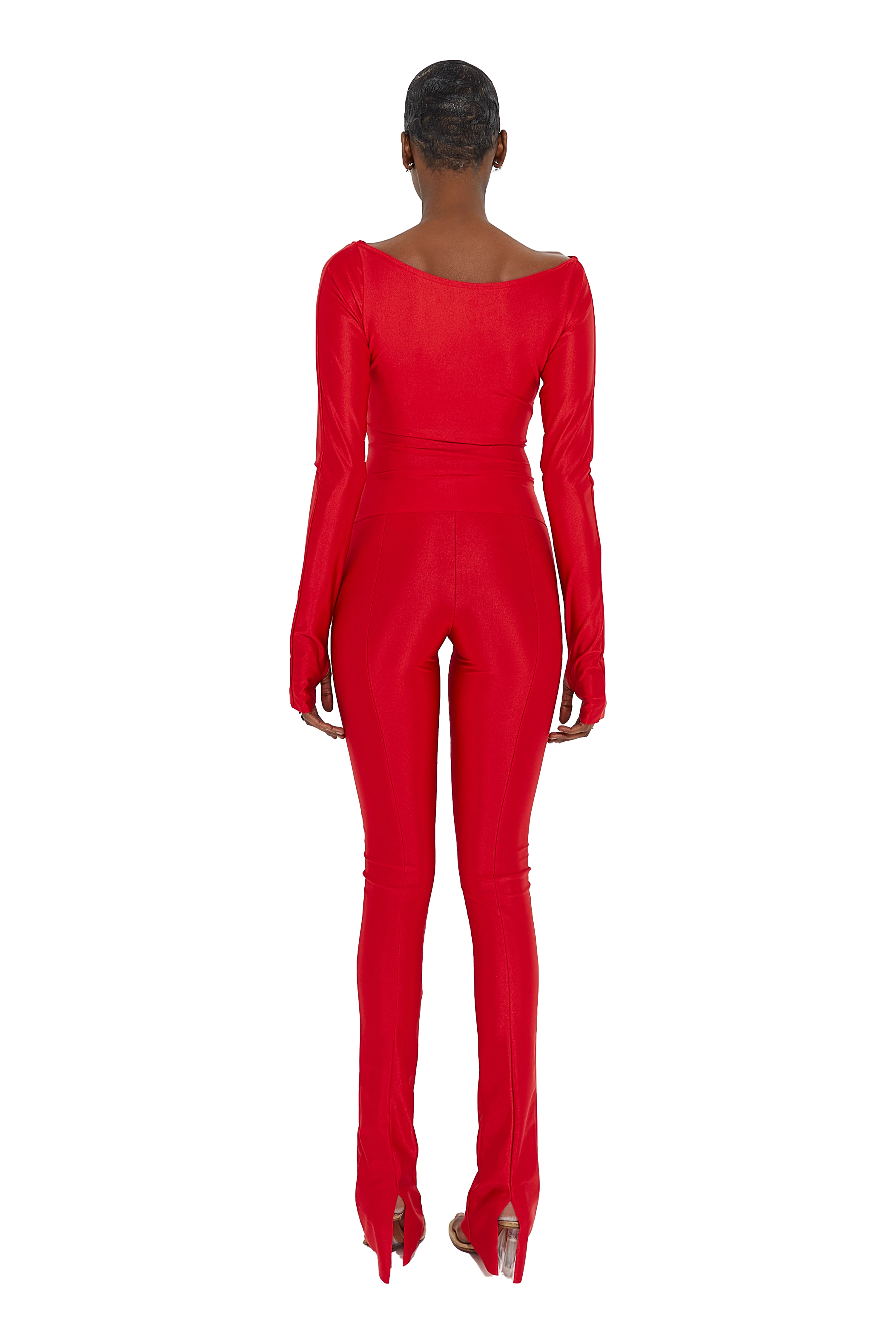 LANAI LONG-SLEEVED TOP - Red Flag - Image 3