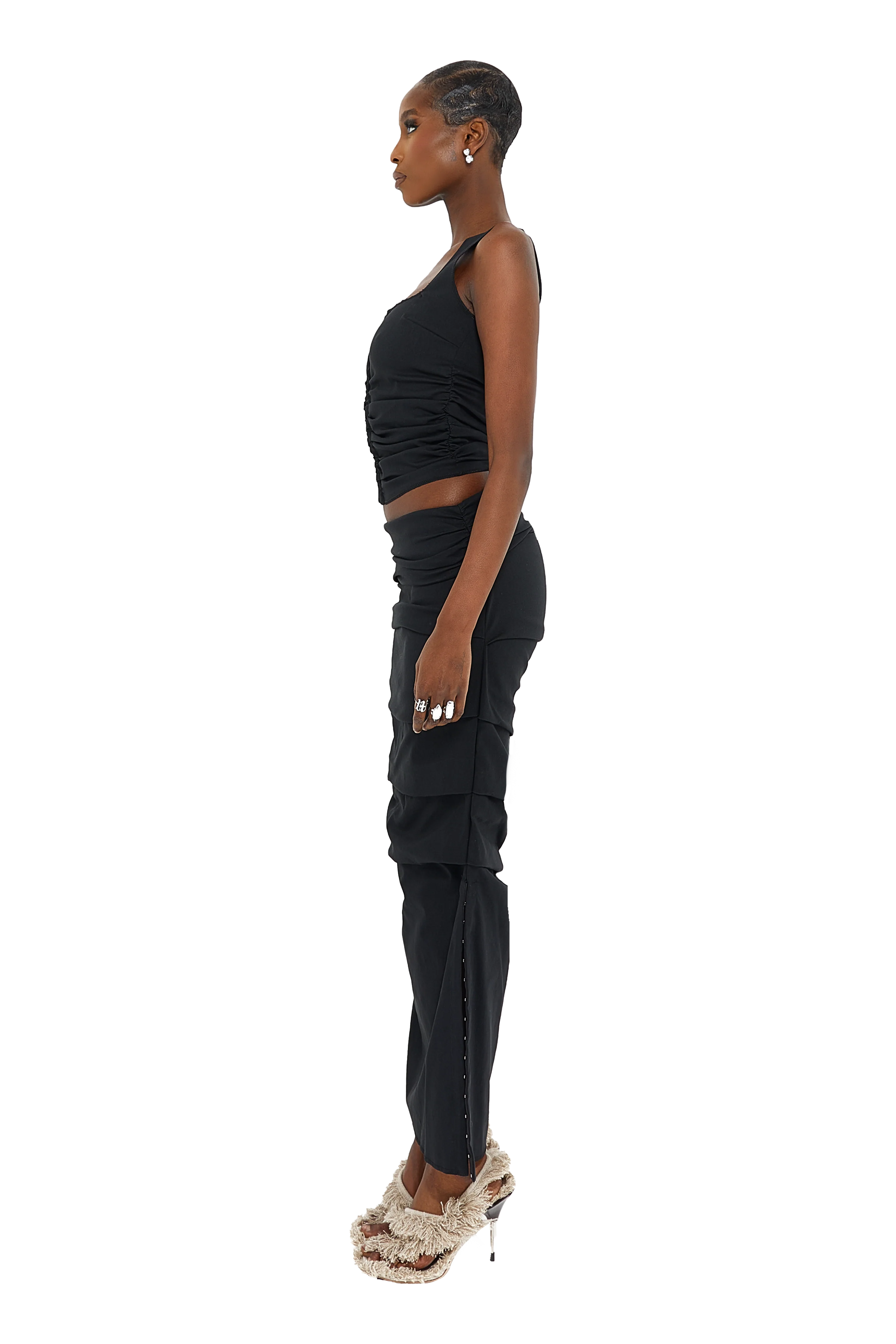 PERITO TOP - Satin Black - Image 2
