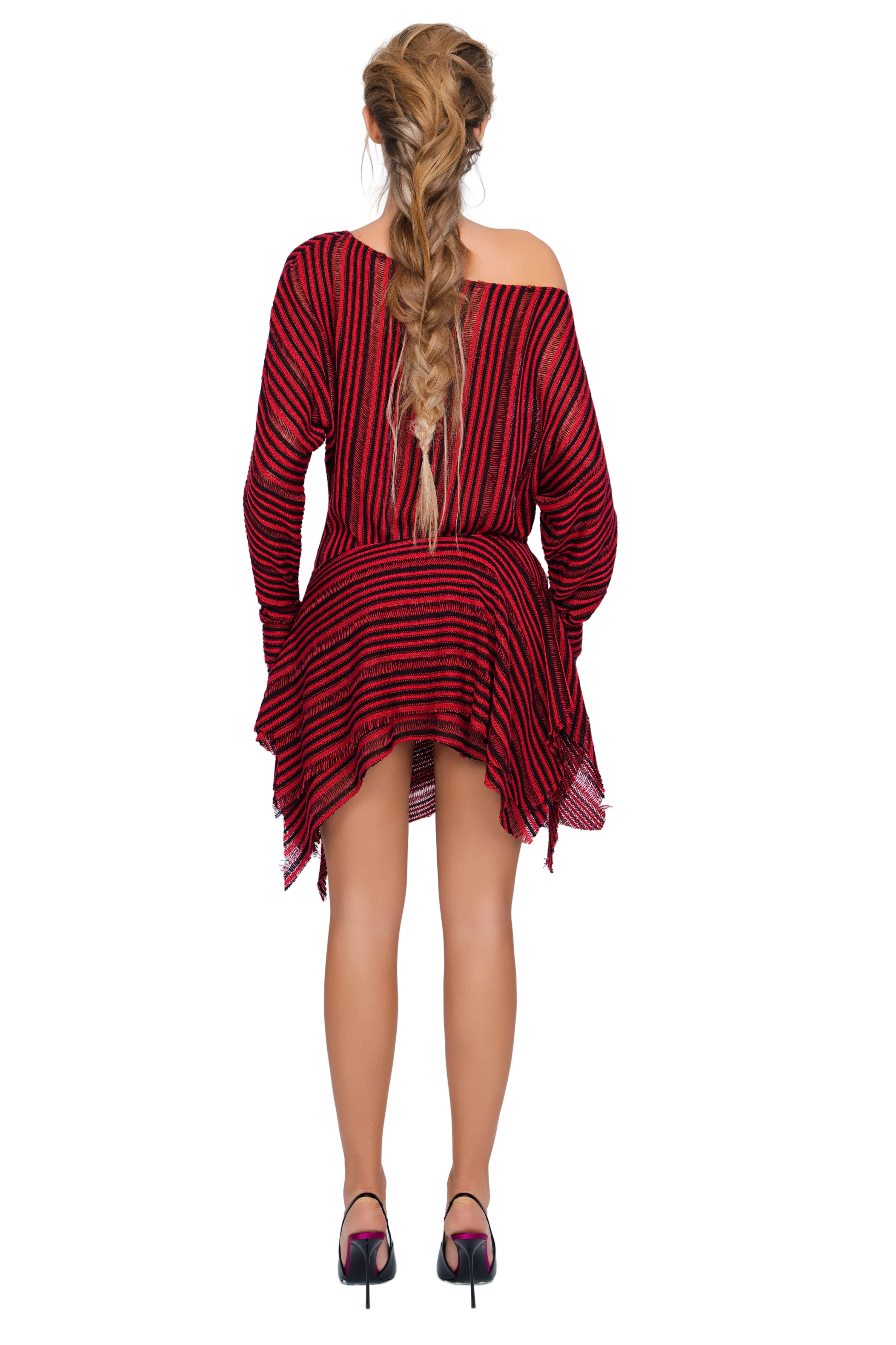 Falzarego Skater Dress - Cinnabar - Image 3