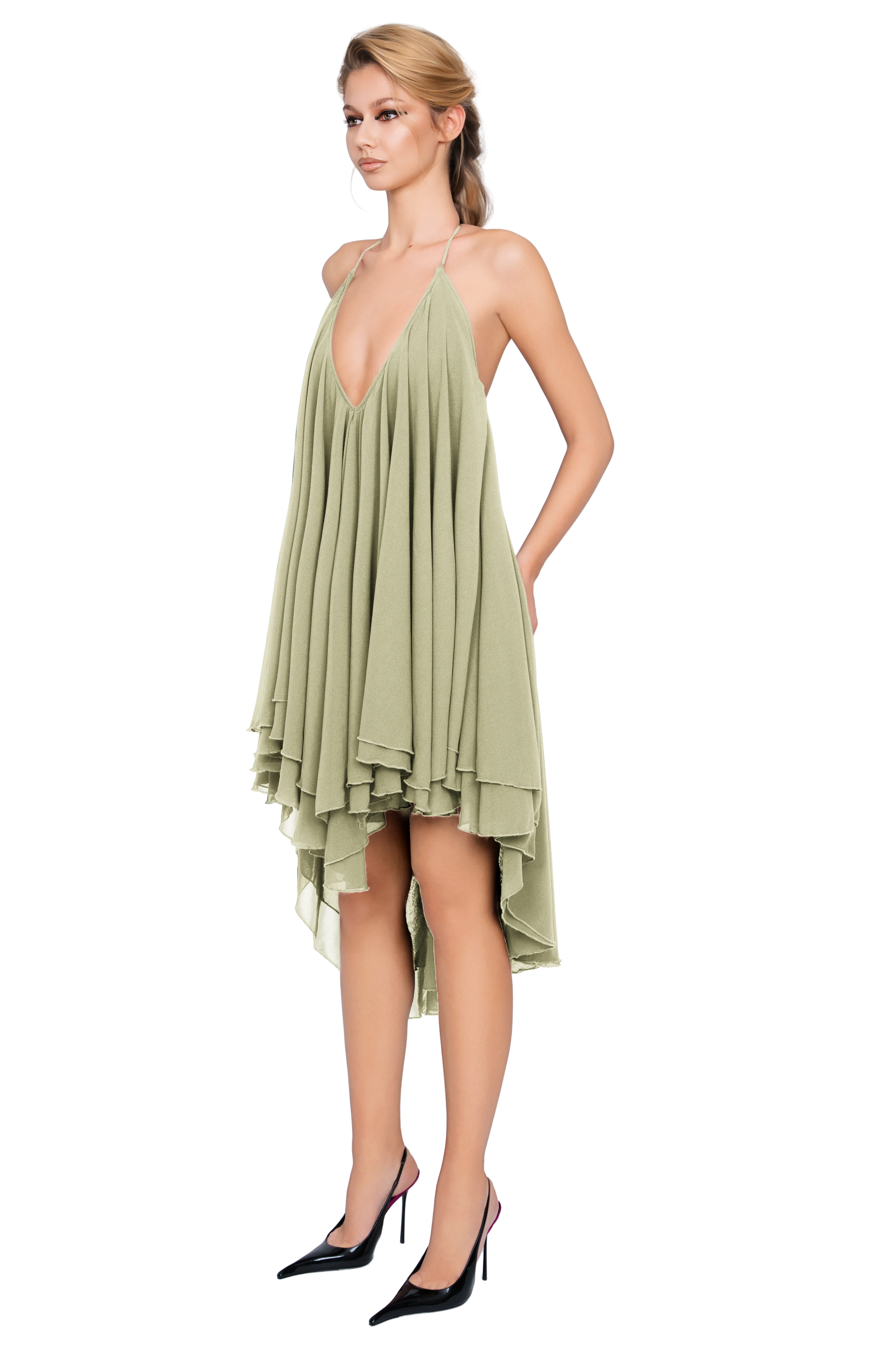 Fassa Dress - Oat - Image 2