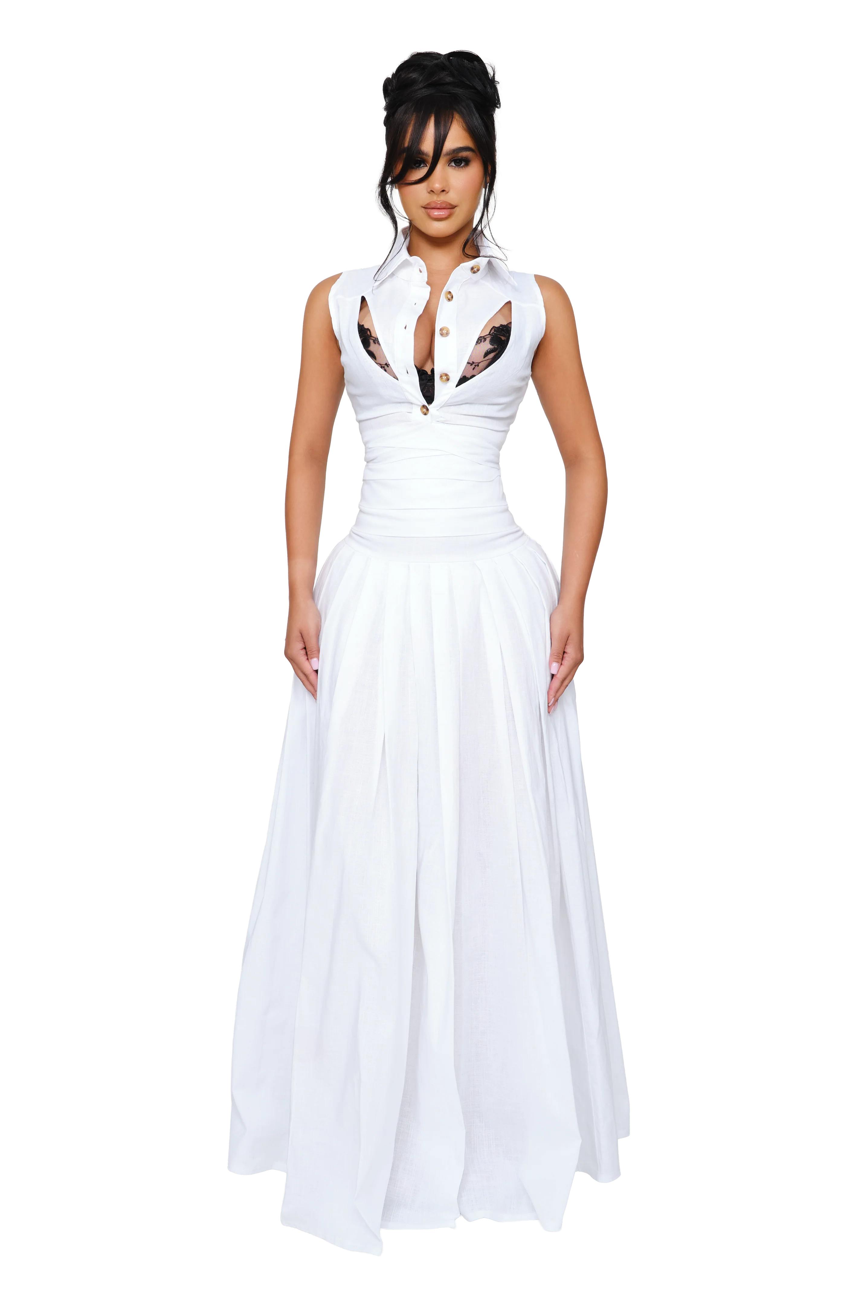 Fuji Maxi Skirt - Arctic