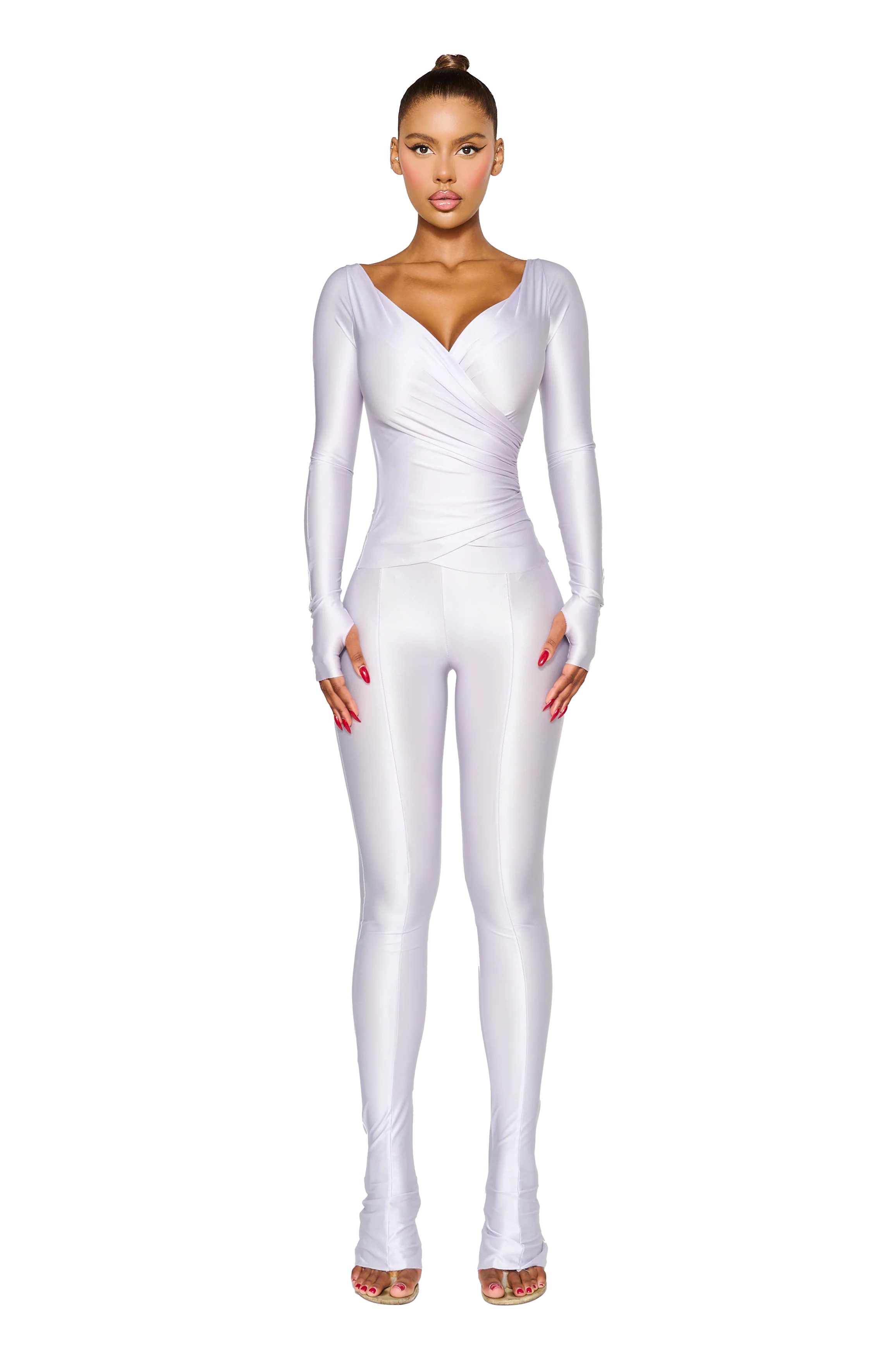 LANAI LONG-SLEEVED TOP - Lavender