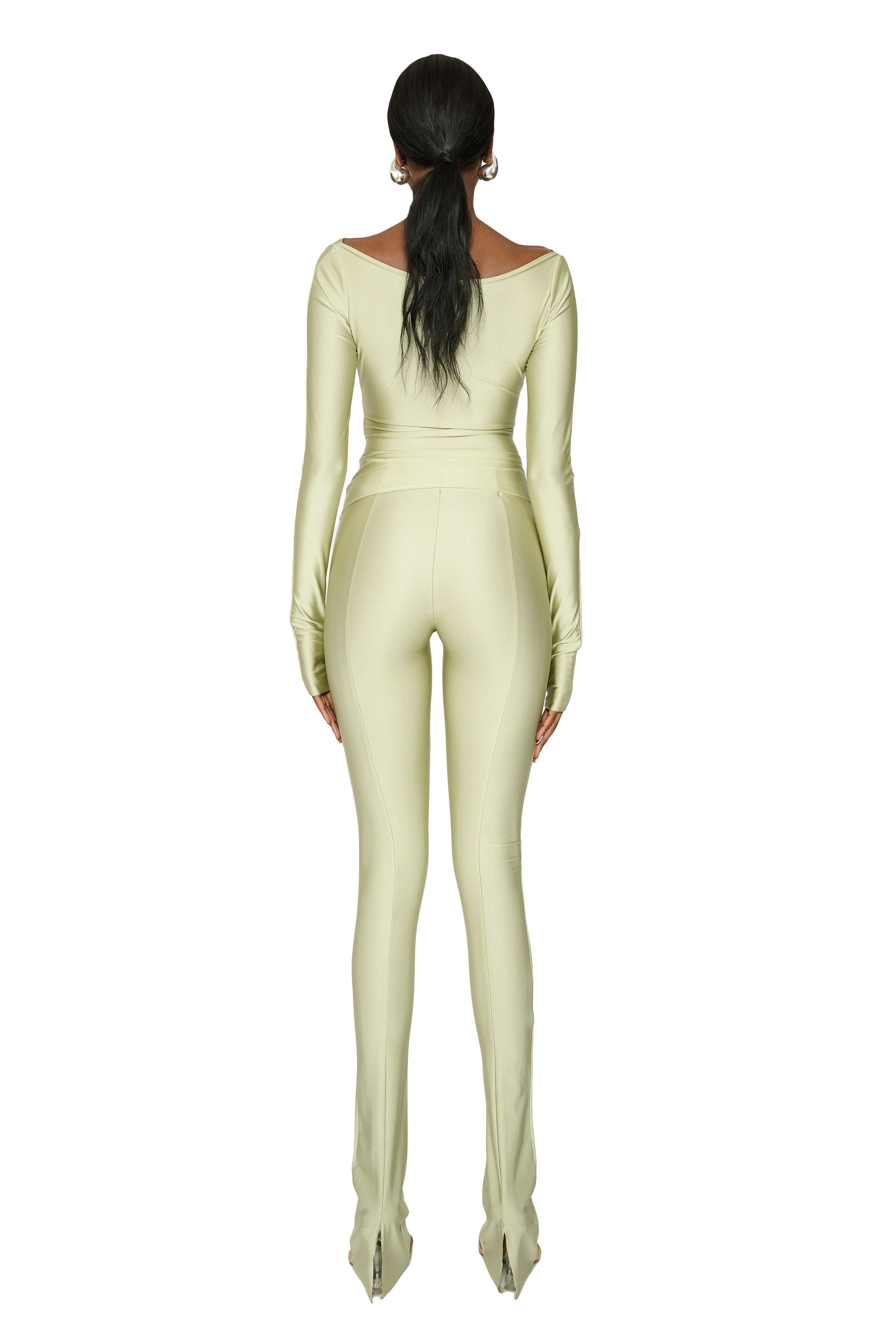 LANAI LONG-SLEEVED TOP - Mint Gum - Image 3
