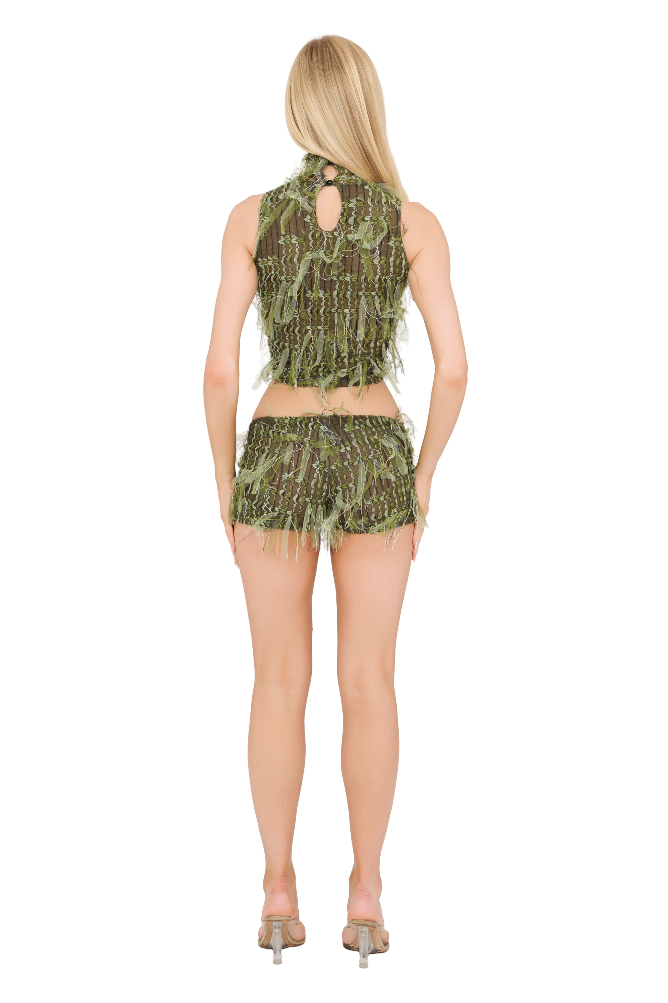 Neyo High Neck - Moss Green - Image 3