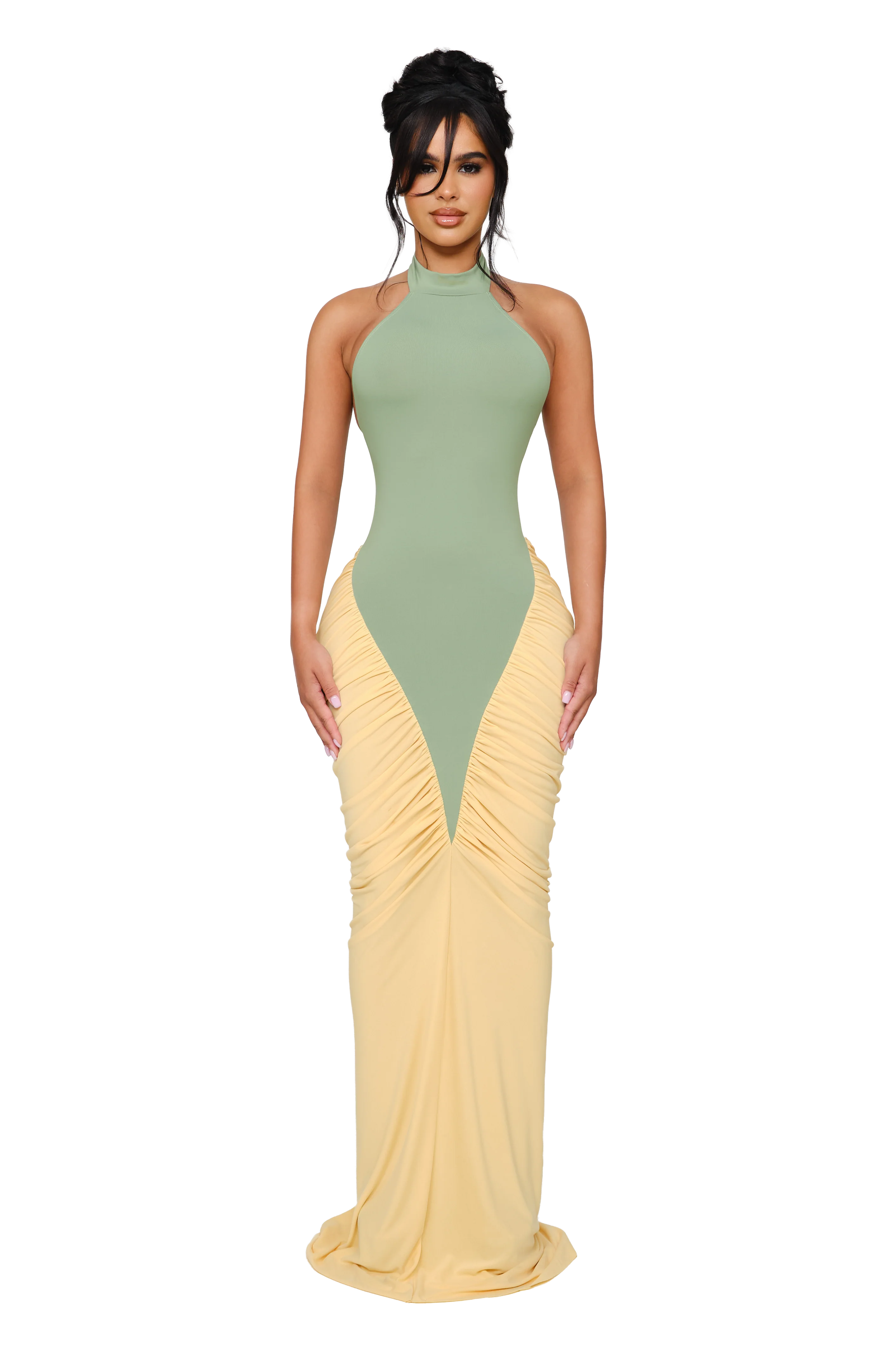 Ora Maxi Dress - Serpent Cream