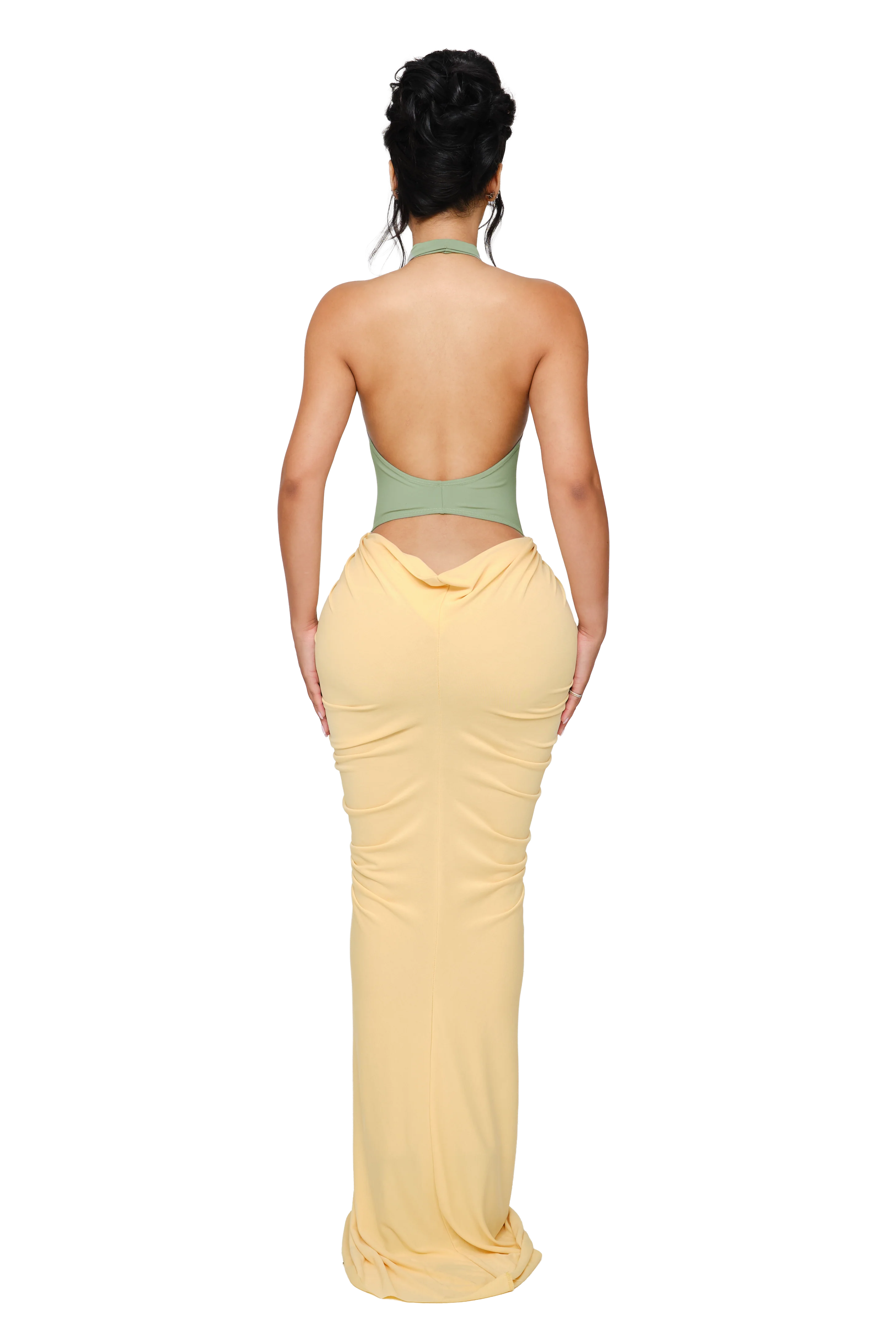 Ora Maxi Dress - Serpent Cream - Image 3
