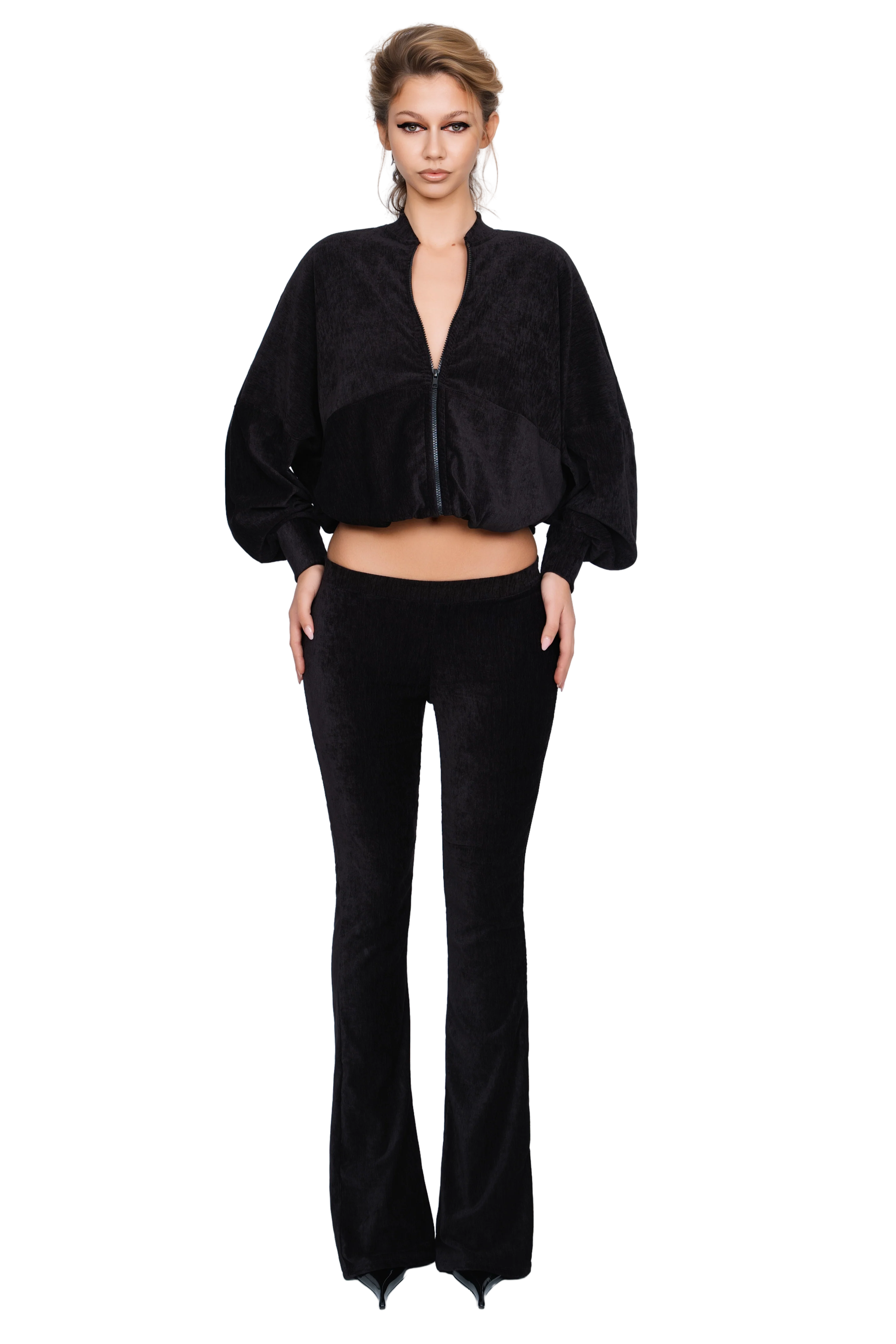 Palla Bianca Trouser - Obsidian Plush