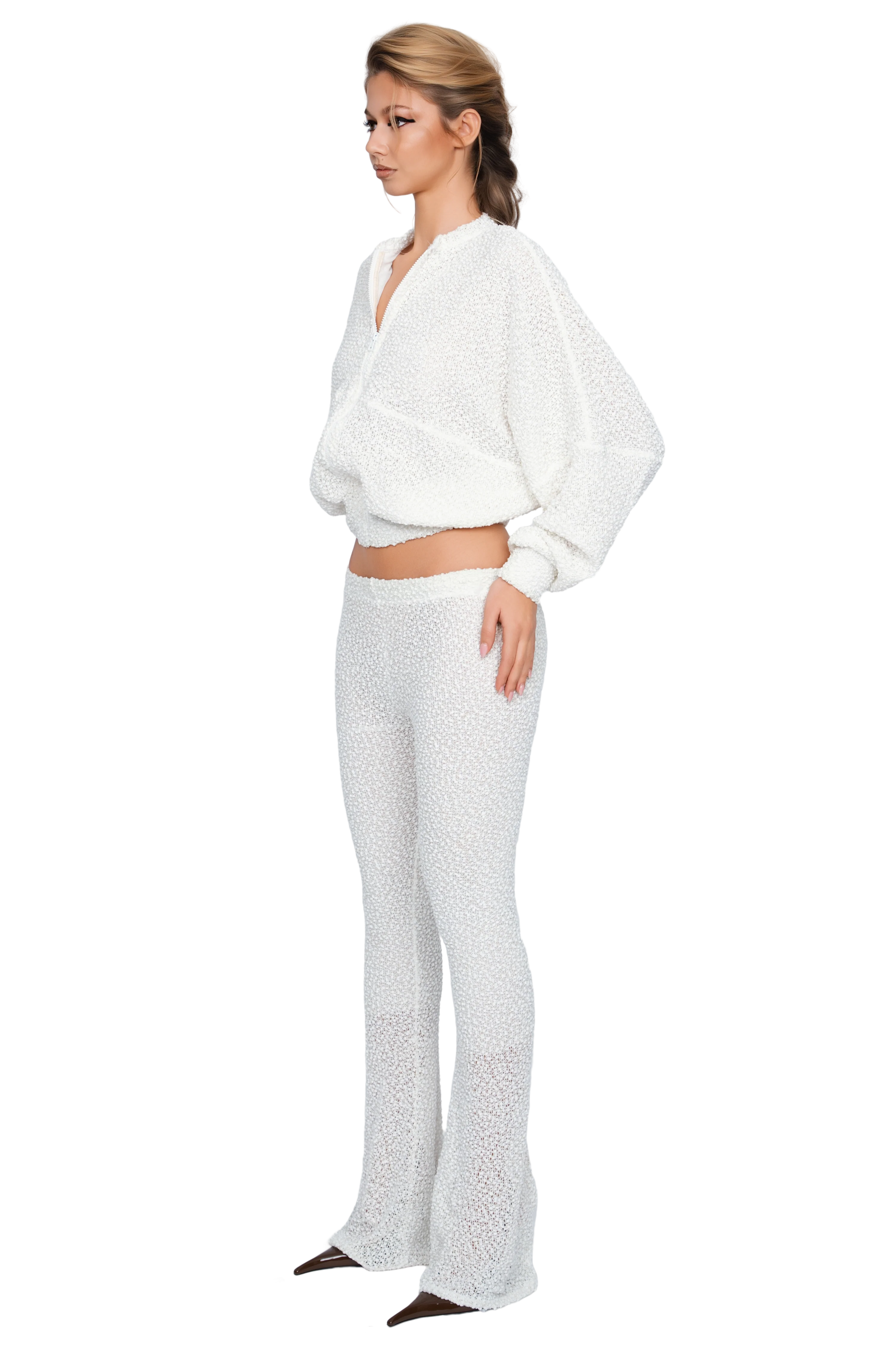 Palla Bianca Trouser - Opal Cream - Image 2