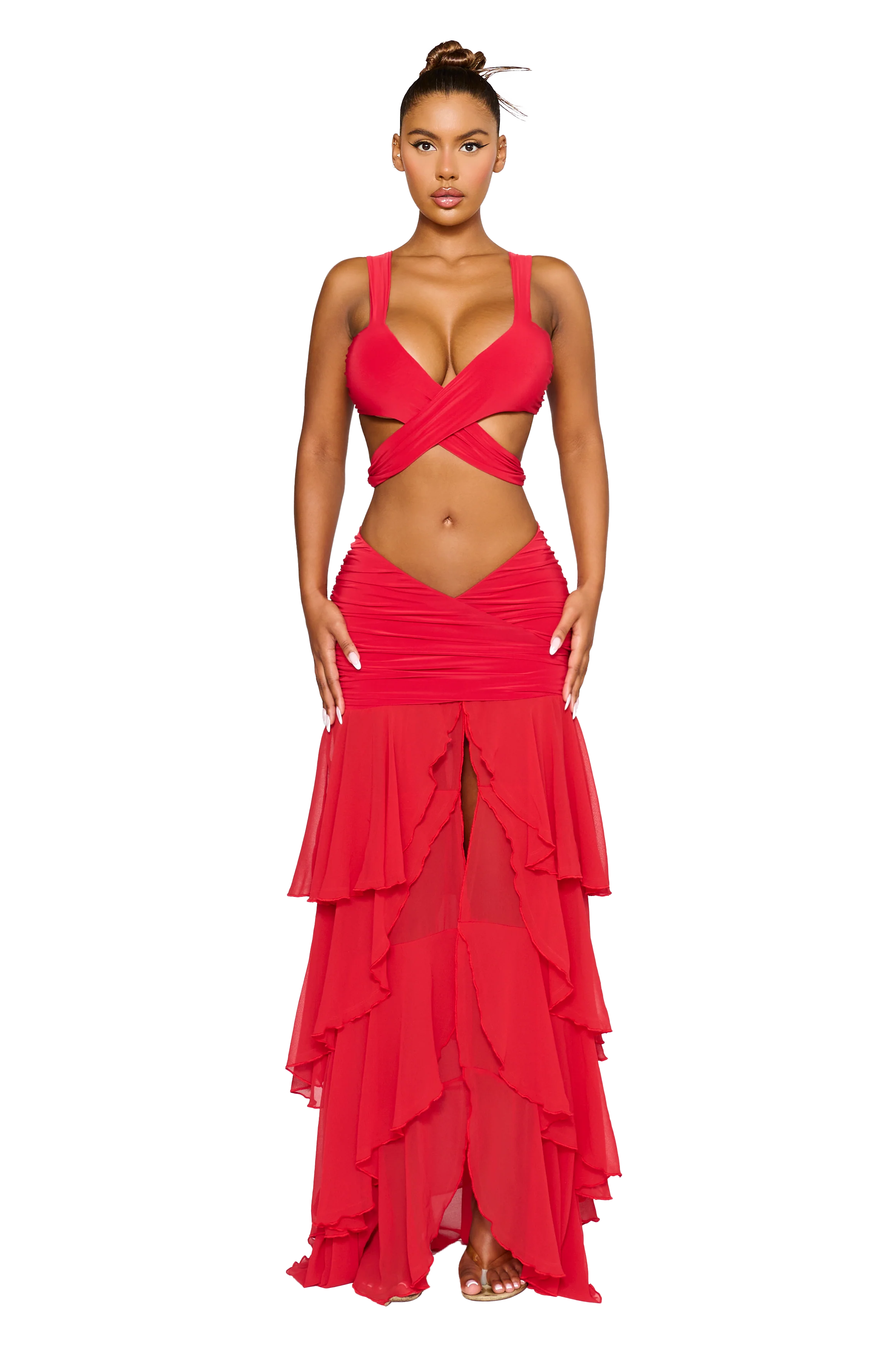 Sani Crop - Poppy Petal