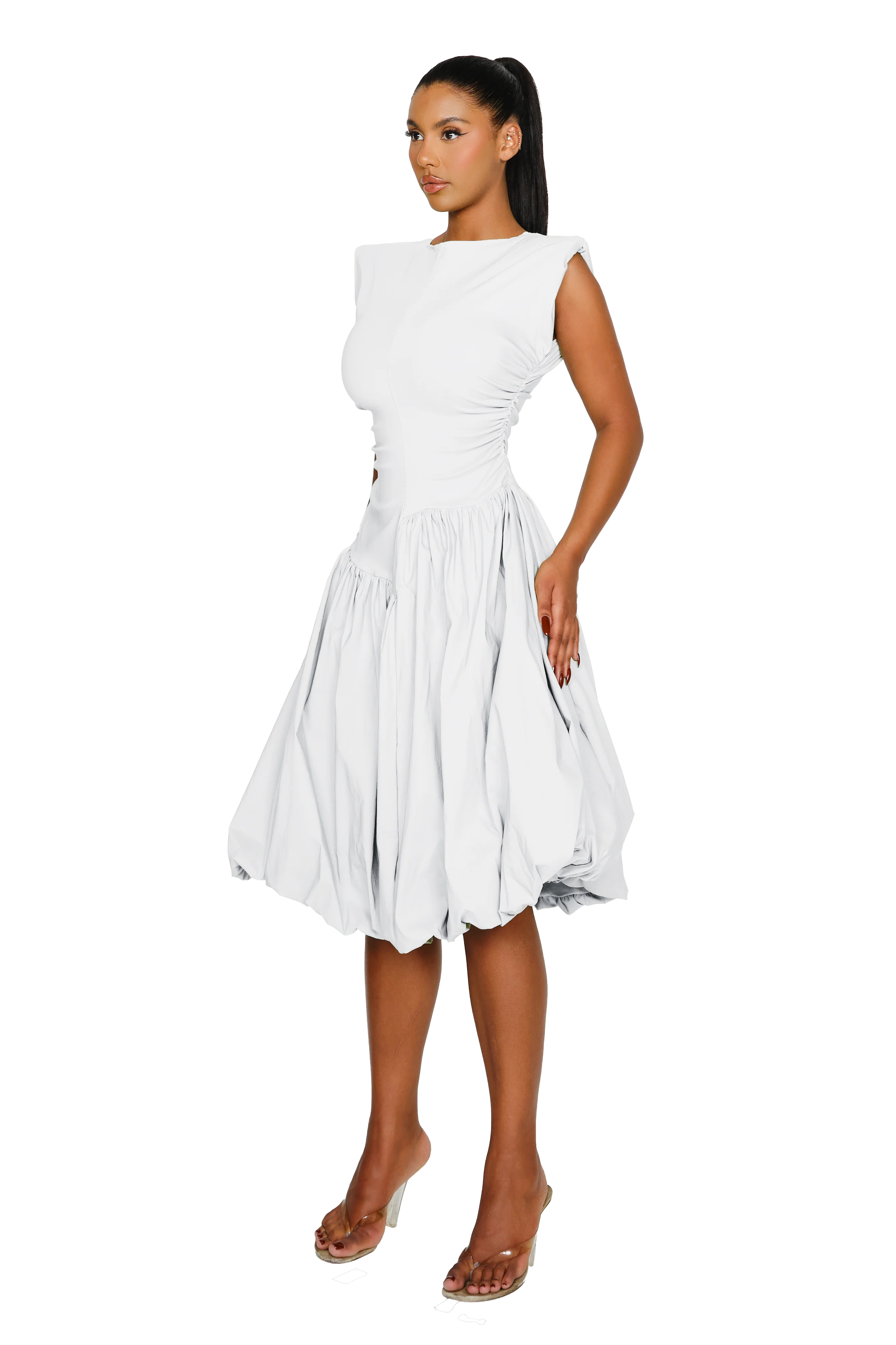 Takla Midi Dress - Crushed Ice - Image 2