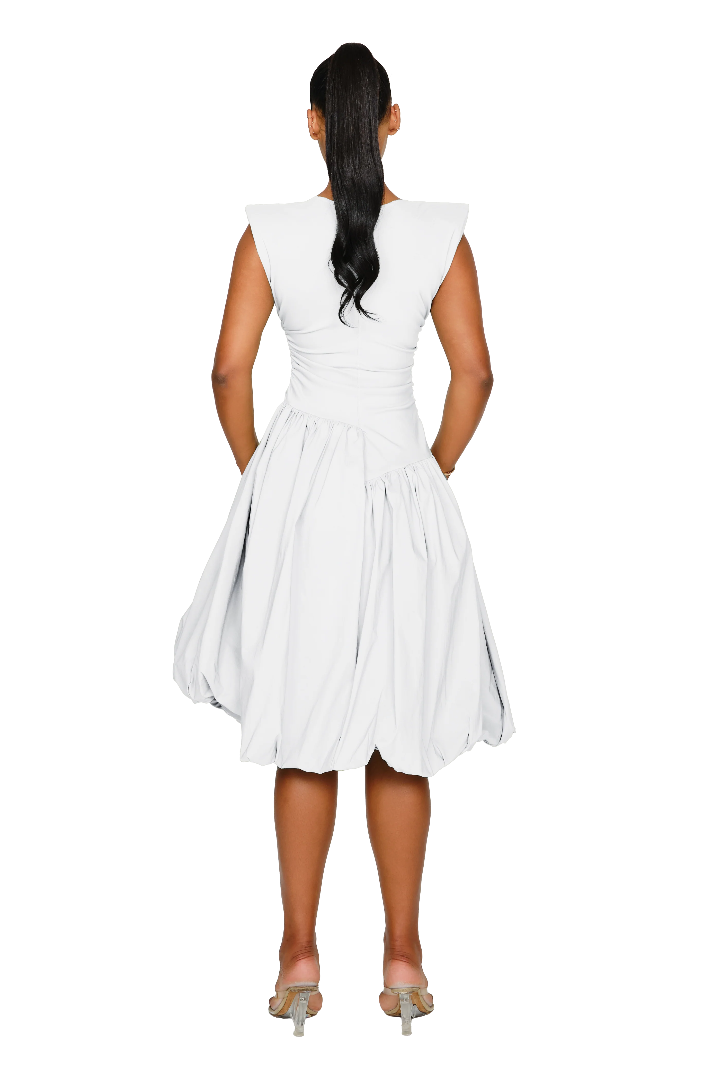 Takla Midi Dress - Crushed Ice - Image 3