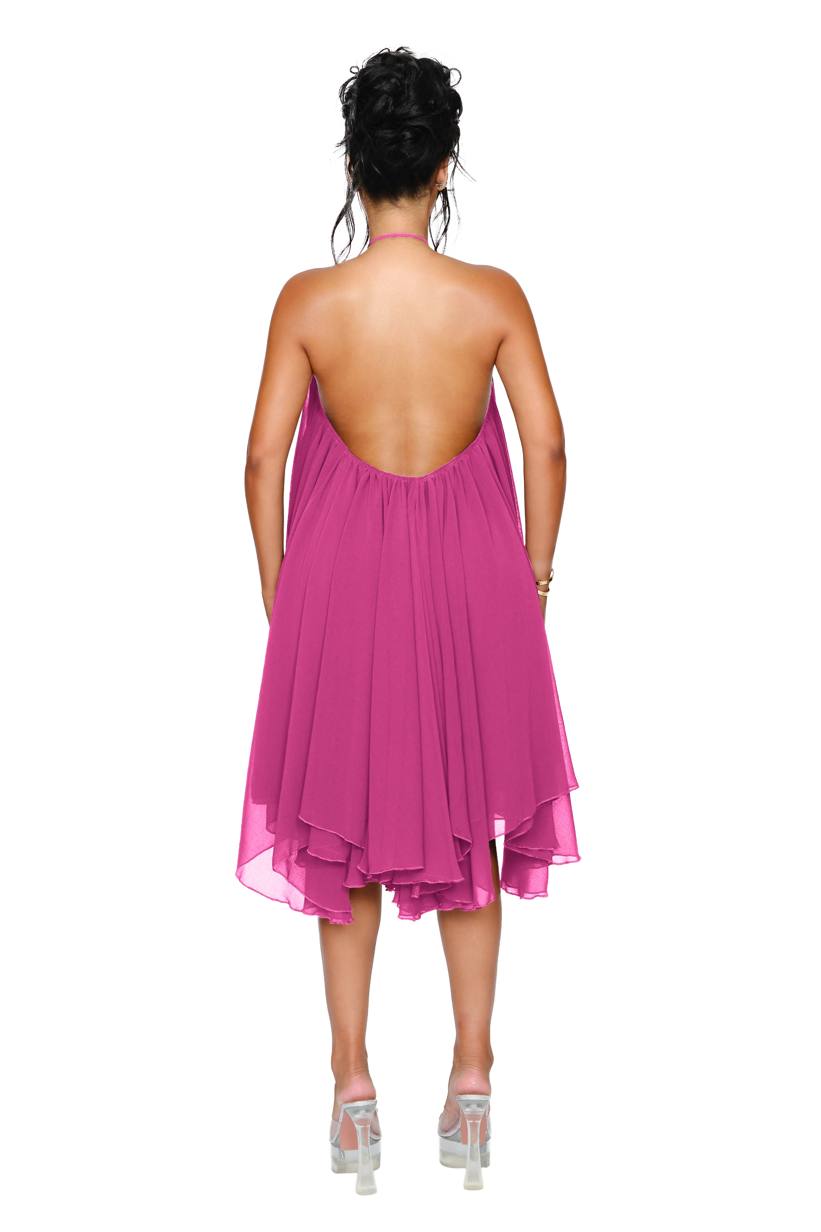 Thar Dress - Berry Rose - Image 3