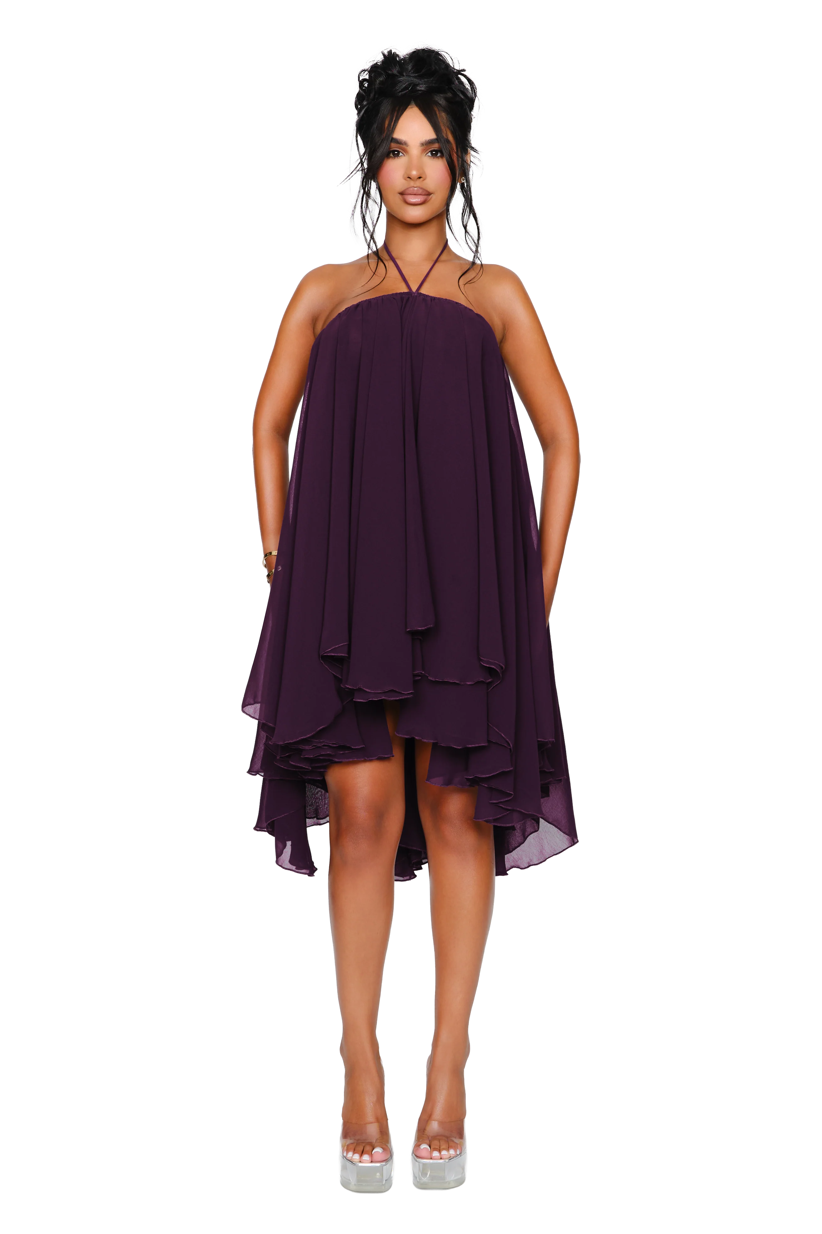 Thar Dress - Mulberry