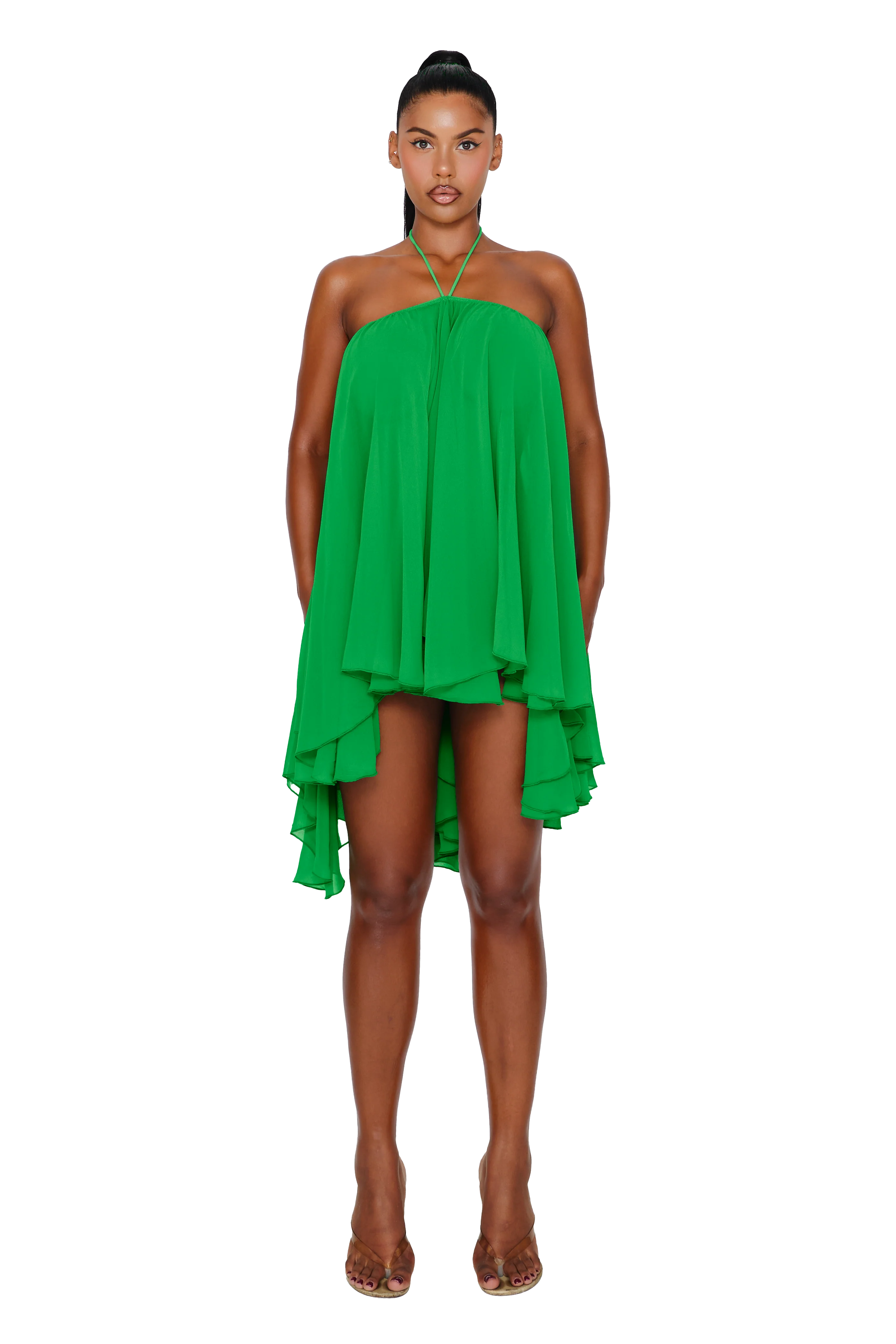 Thar Dress - Palm Leaf Green