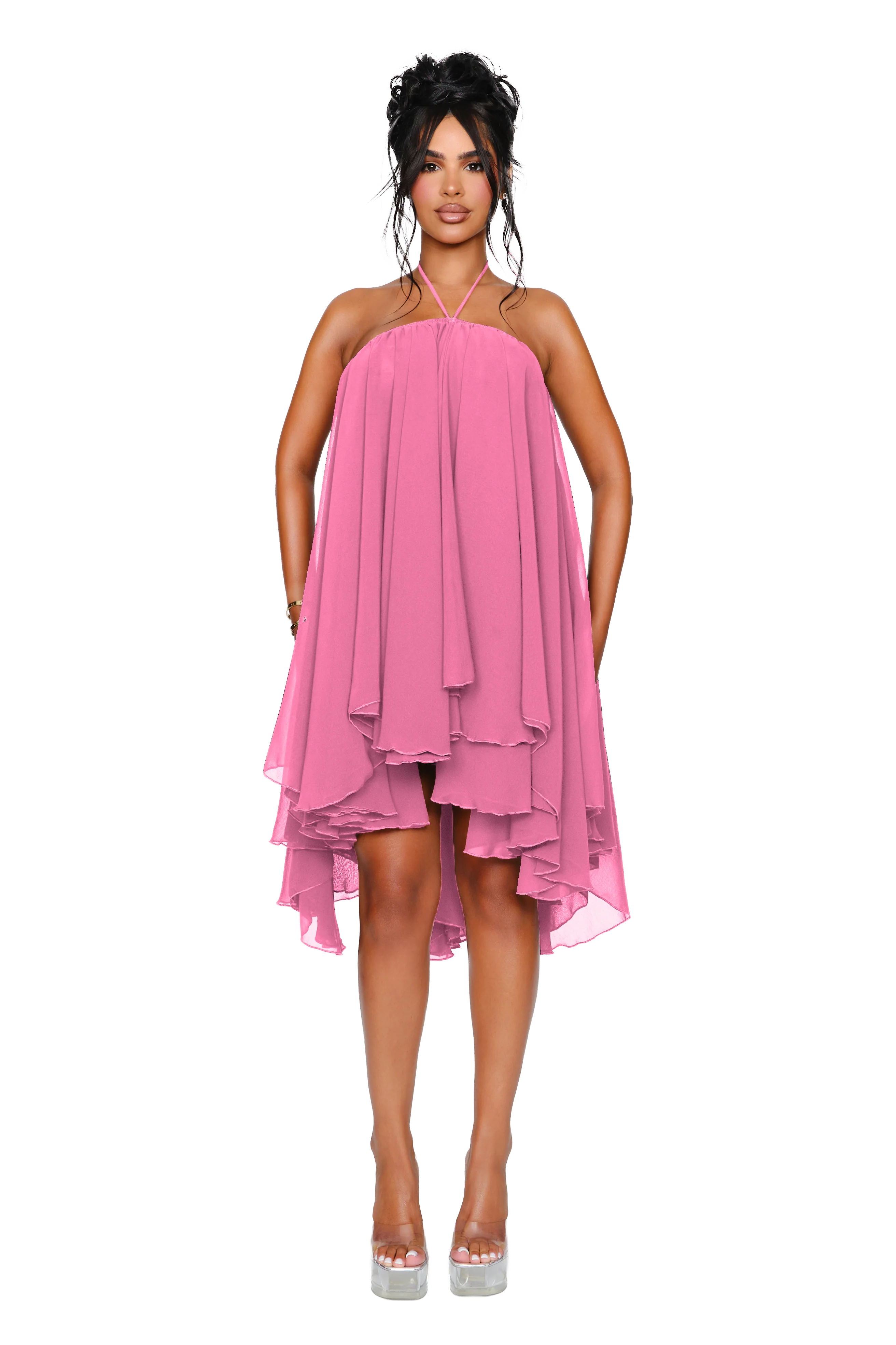 Thar Dress - Pink Cosmo