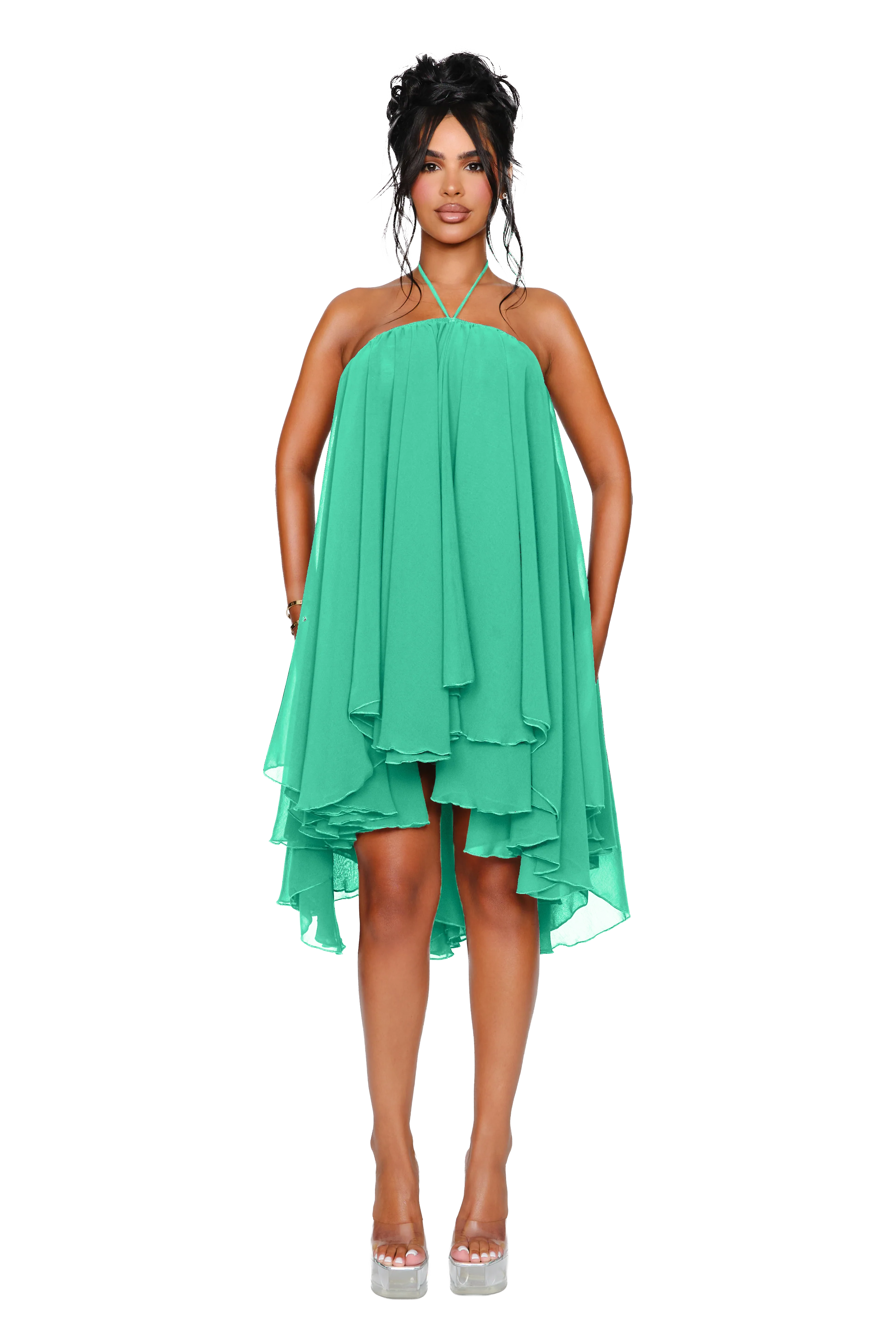 Thar Dress - Tropical Teal
